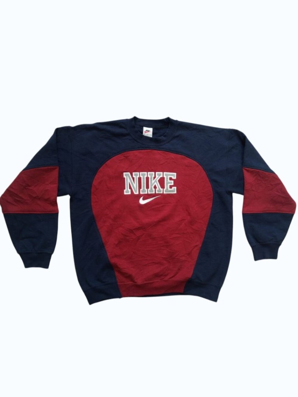 Nike vintage reworked embroidered unisex sweatshirt size L